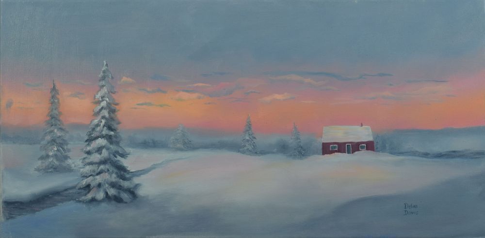 Winter Sunrise Art | Debra Davis Fine Art