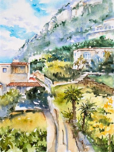 Vico Equense Campania Original Art | Kimberly Cammerata