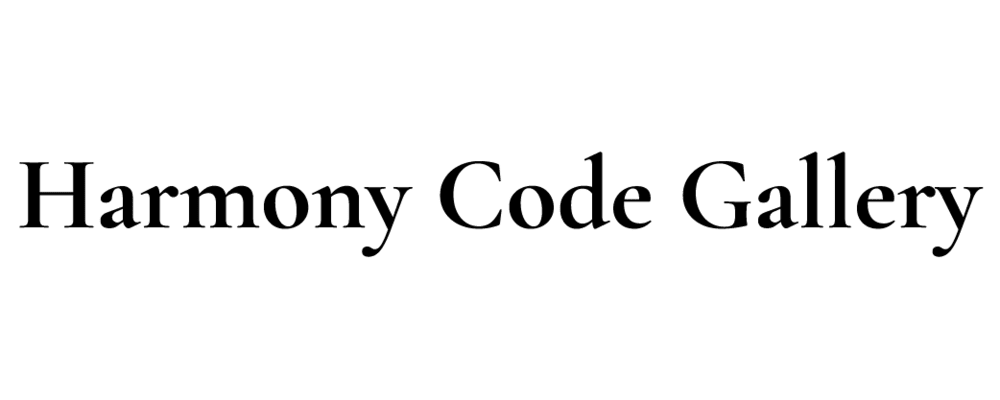 Harmony Code Gallery