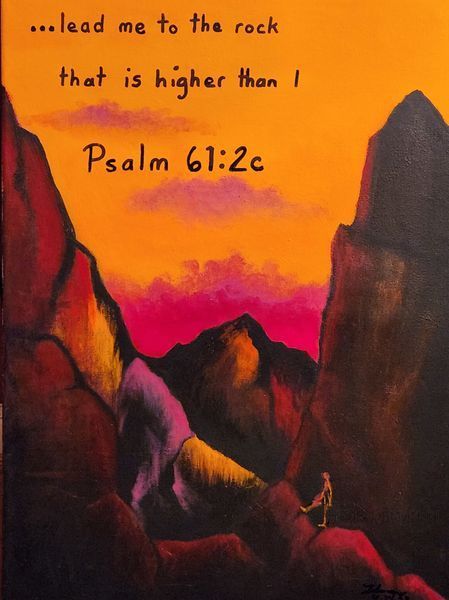 Lead Me To The Rock Art | Colours of My Soul