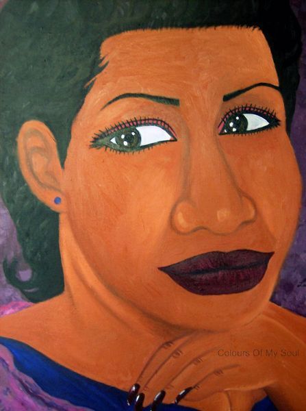 Queen Of Soul Aretha Franklin Art | Colours of My Soul