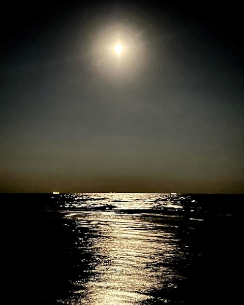 Full Moon On Water