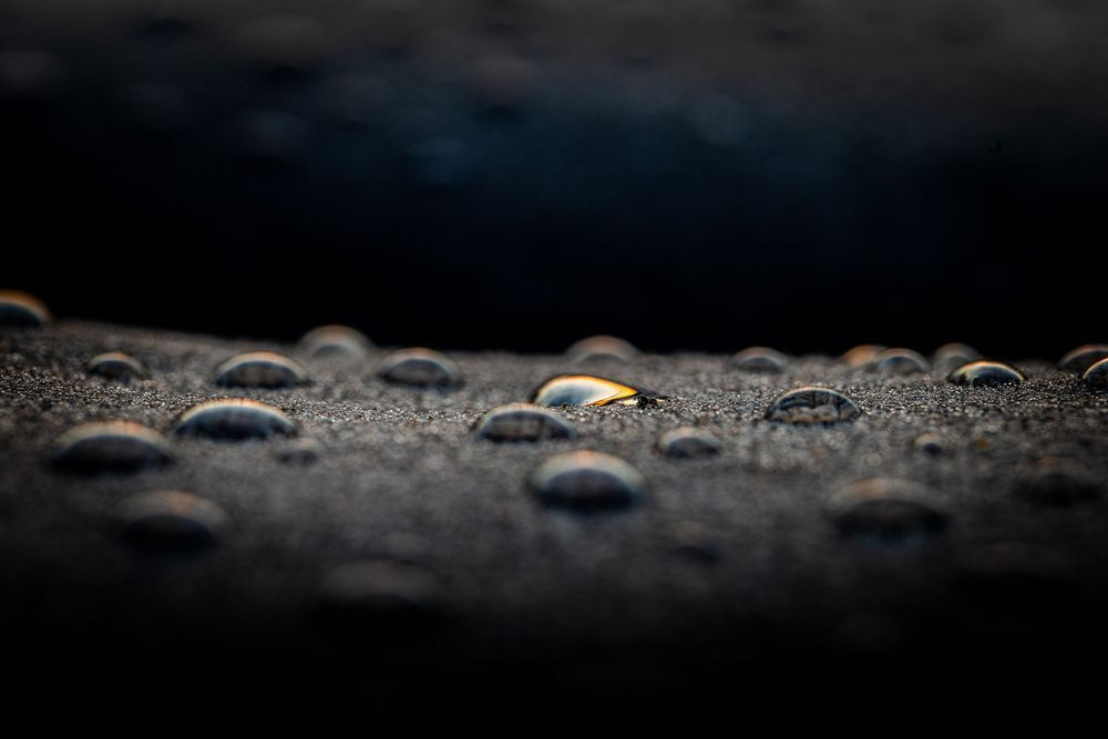 Water Droplet Sunrise