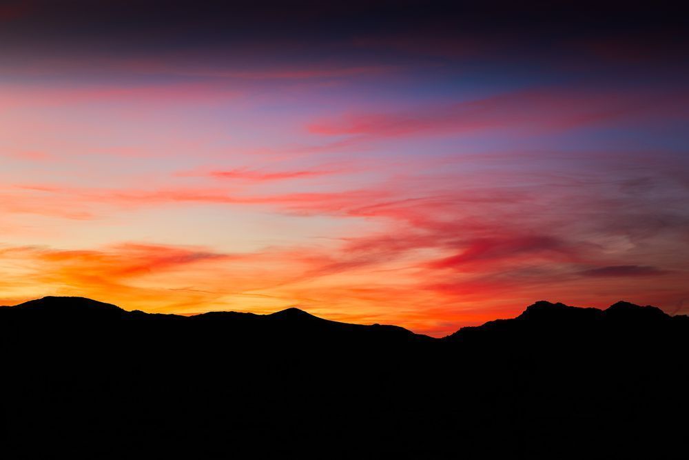 Cool Skies, Warm Silhouette Photography Art | John Lazo Photography