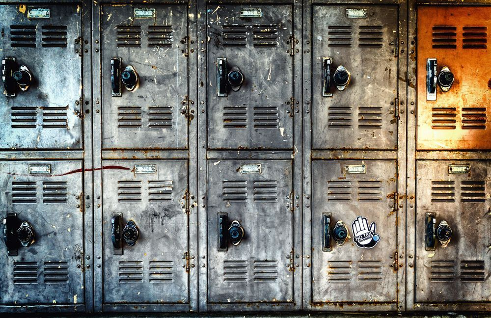 Cool Bronze Lockers