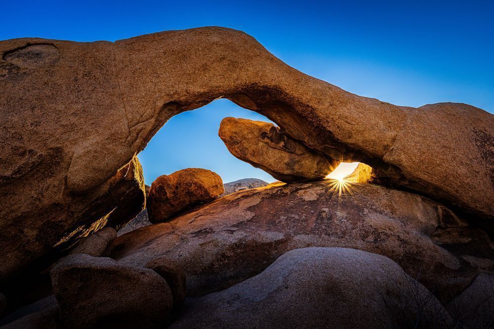 Arch Rock Starburst Photography Art | John Lazo Photography