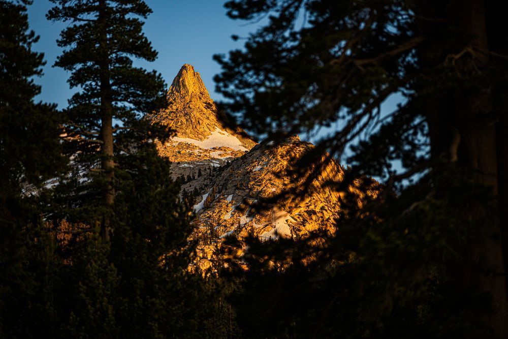 Naturally Framed Unicorn Peak Photography Art | John Lazo Photography