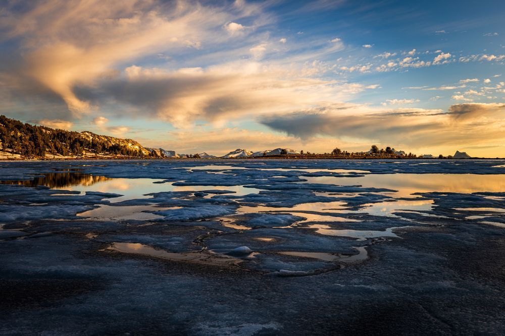 Magenta Gaylor Lakes Sea Of Ice Photography Art | John Lazo Photography