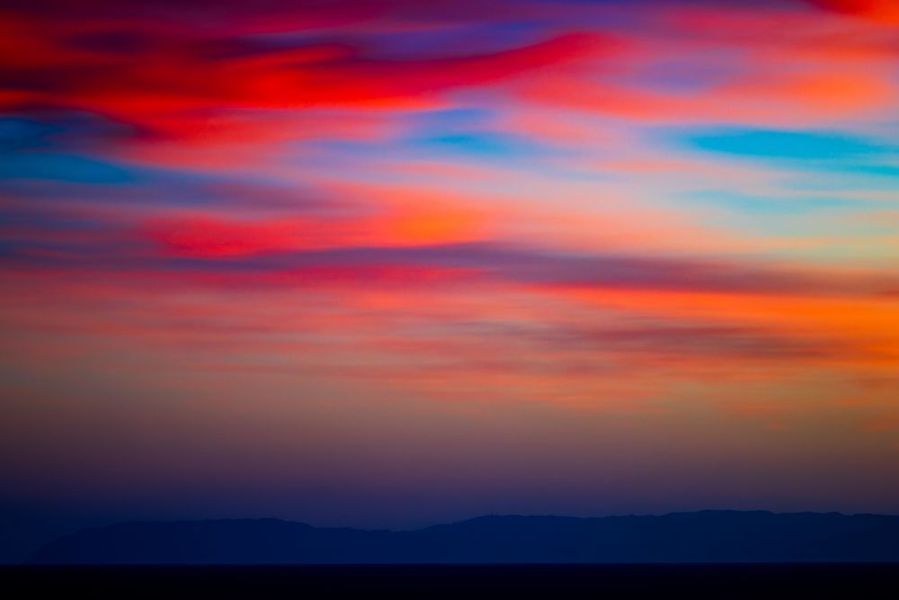 Santa Catalina Island Sunset Cloud Blur Photography Art | John Lazo Photography