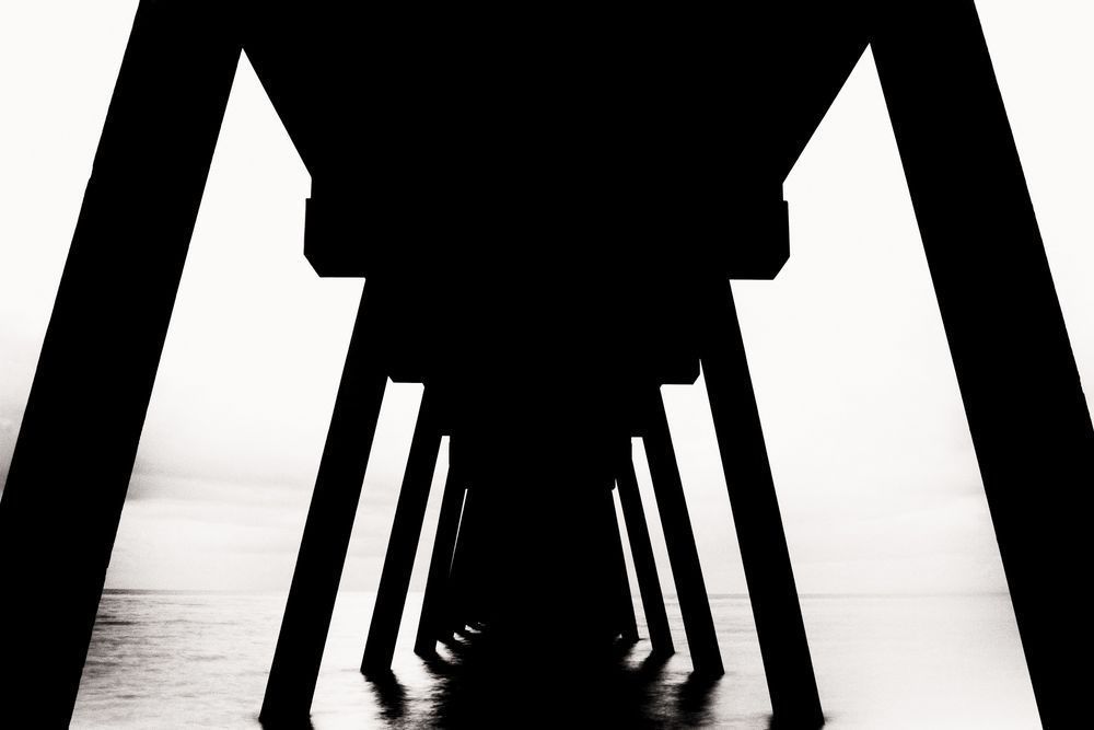 Pier Silhouette Photography Art | John Lazo Photography