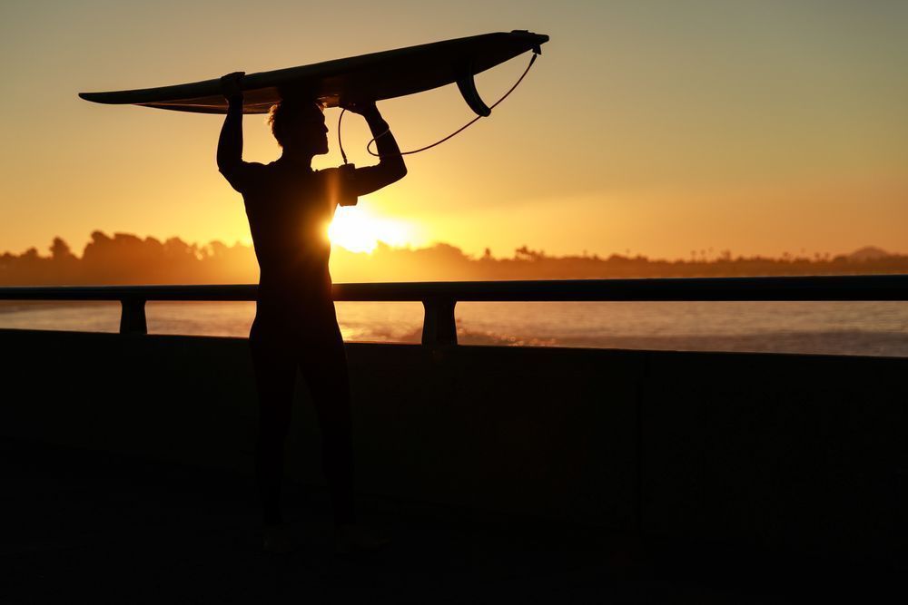 Ventura Surfboard Sunrise Photography Art | John Lazo Photography
