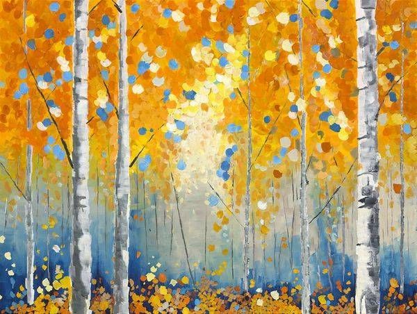 Simmering Aspens Art | Dave Fox Studios