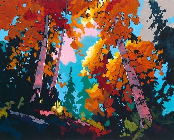 High Elevation Aspens 300 Art | Dave Fox Studios