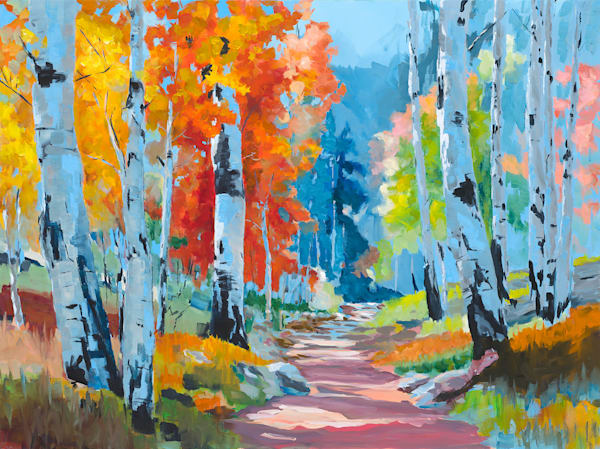 Late Summer Aspens Art | Dave Fox Studios