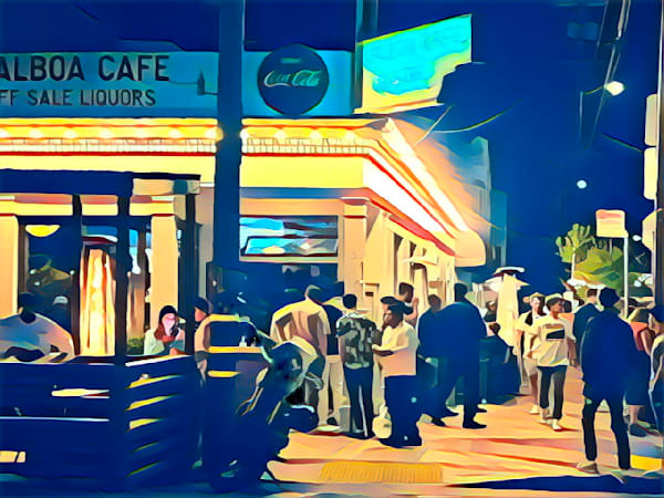 Balboa Cafe Art | Dave Fox Studios