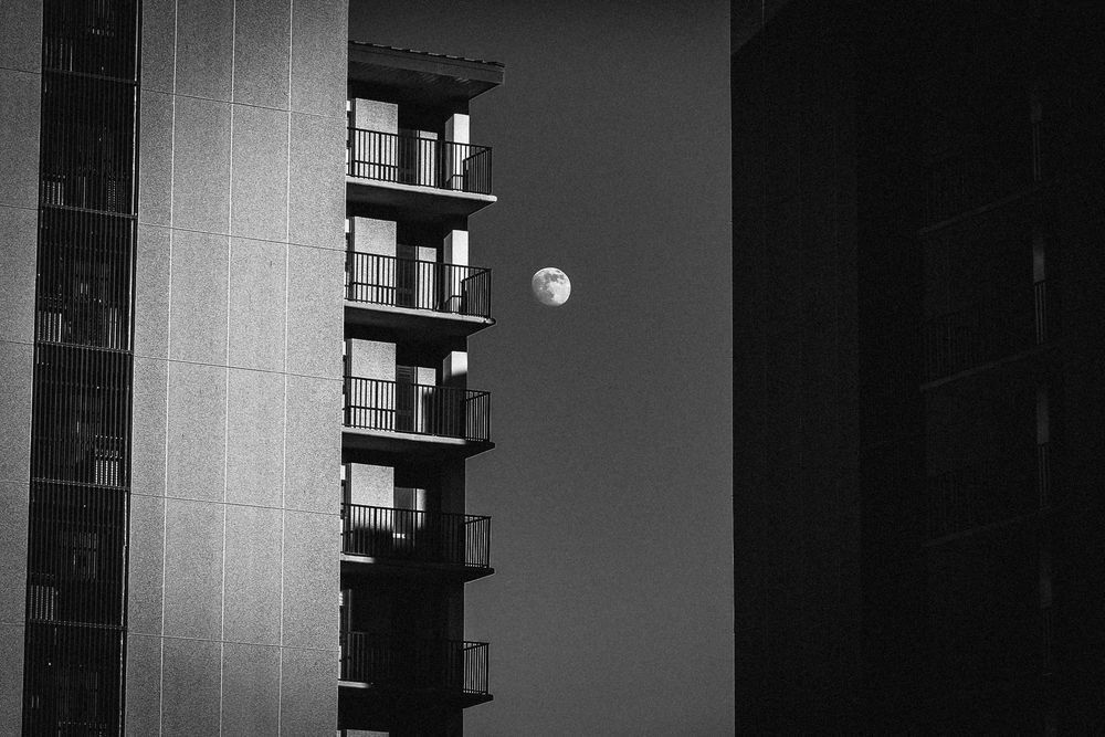 Moonlit Balconies Photography Art | Steve Rizzi Photography