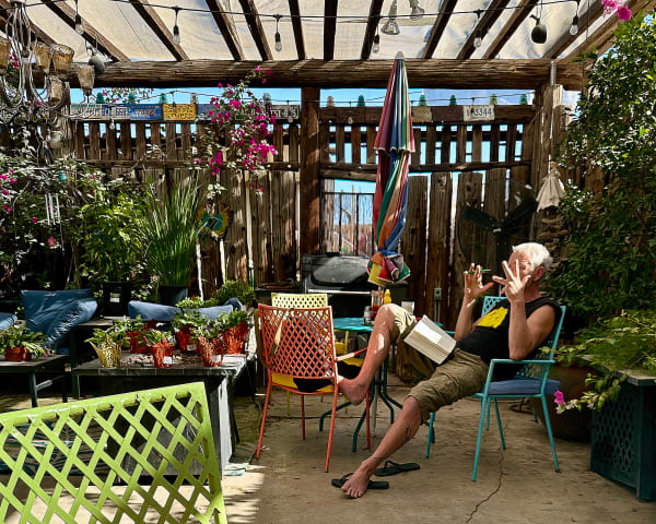 Tourist At The Ski Gigapixel Recover V2 1x Photography Art | Xan Blood Walker Fine Art Photography