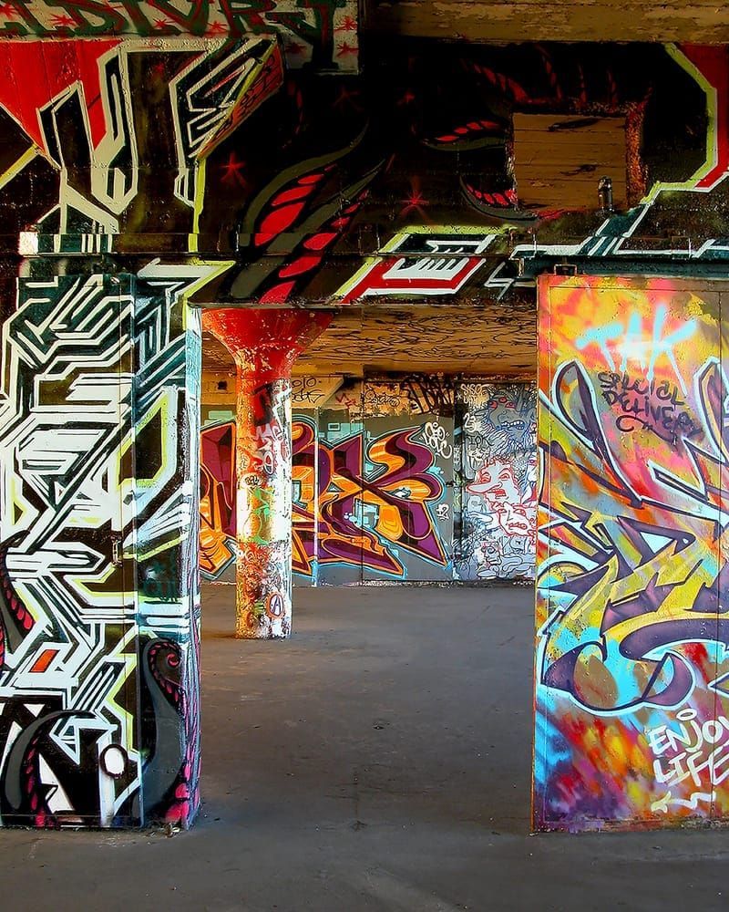 The Graffiti Door To Graffiti Berkeley Photography Art | Xan Blood Walker Fine Art Photography