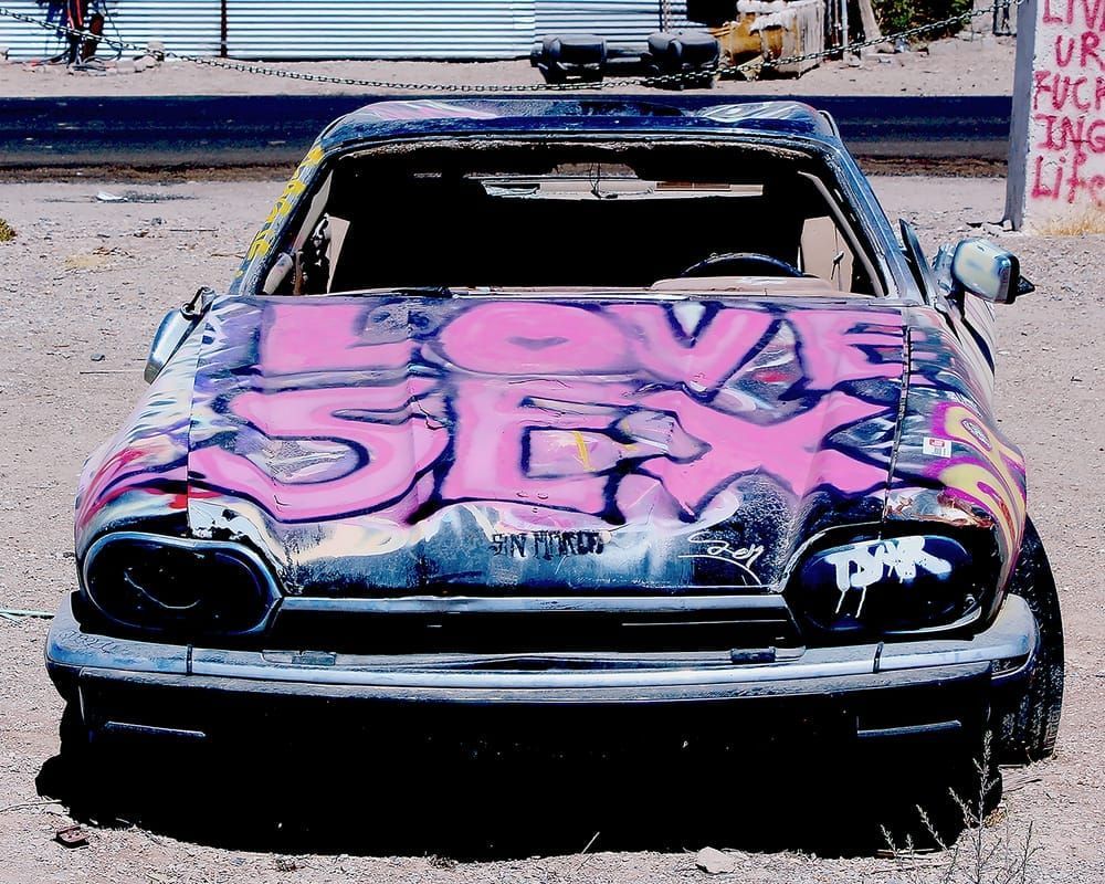 Live Ur Fucking Life Photography Art | Xan Blood Walker Fine Art Photography