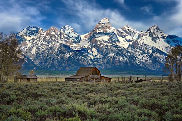 Moulton Barns On Mormon Row Jackson Wyoming