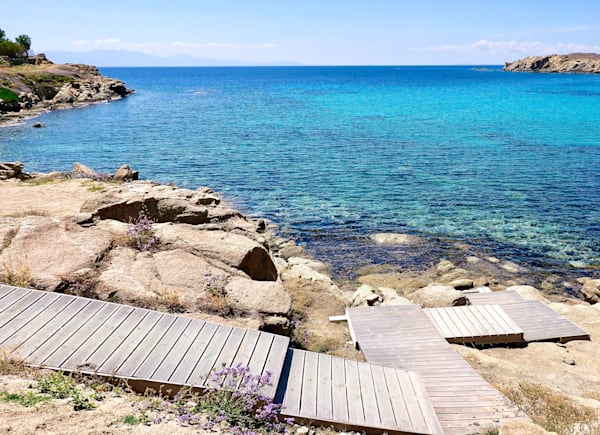 Beach Mykonos Greece Ii Photography Art | KAH Photography