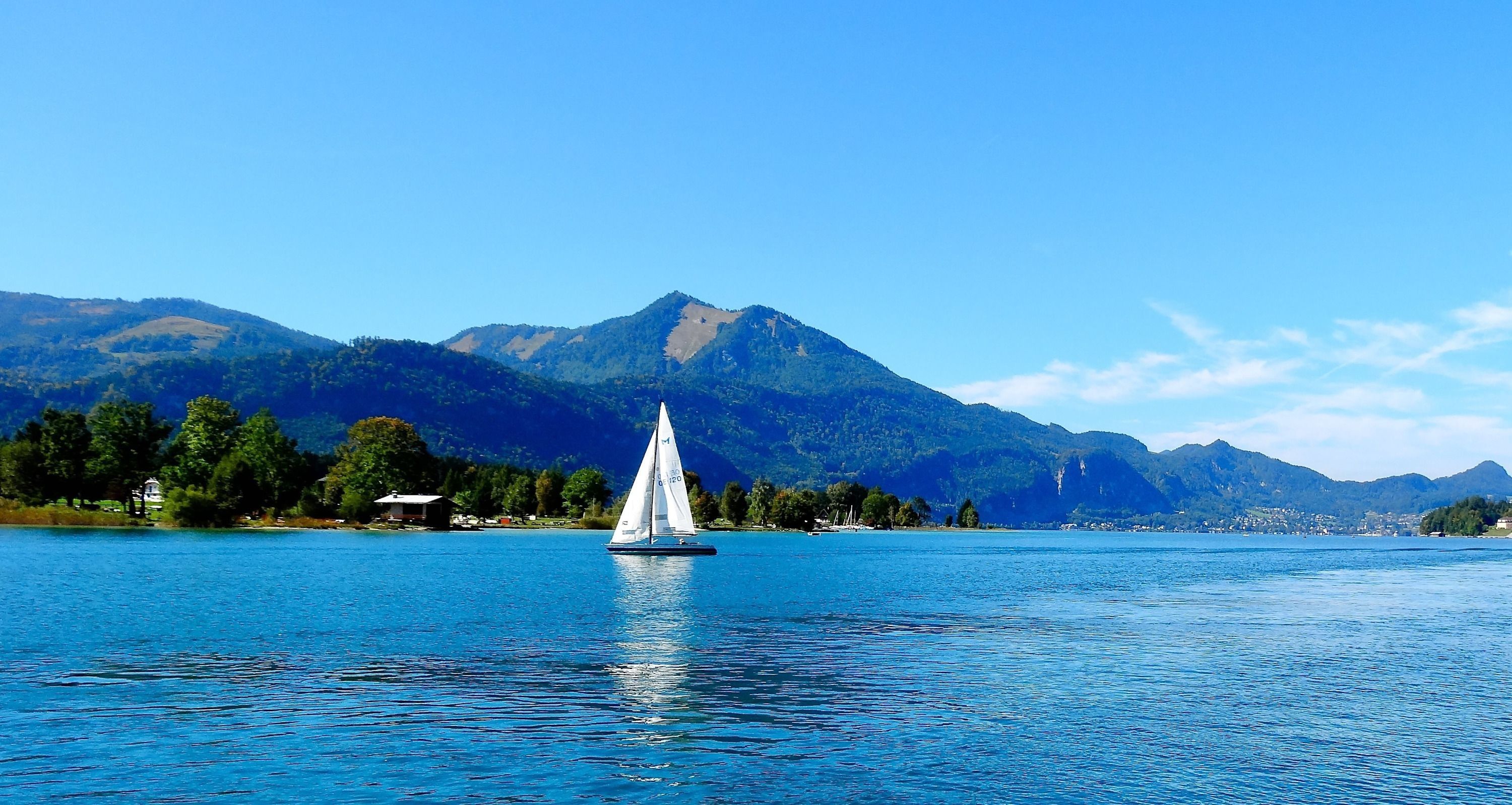 
        <div class='title'>
          Sail Boat Wolfgangsee Lake Austria
        </div>
       