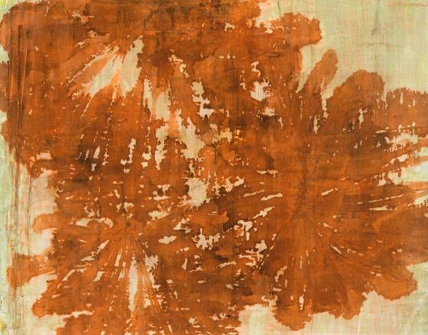 Big Bloom: Deep Orange Art | Studio Artistica Lisa T, LLC