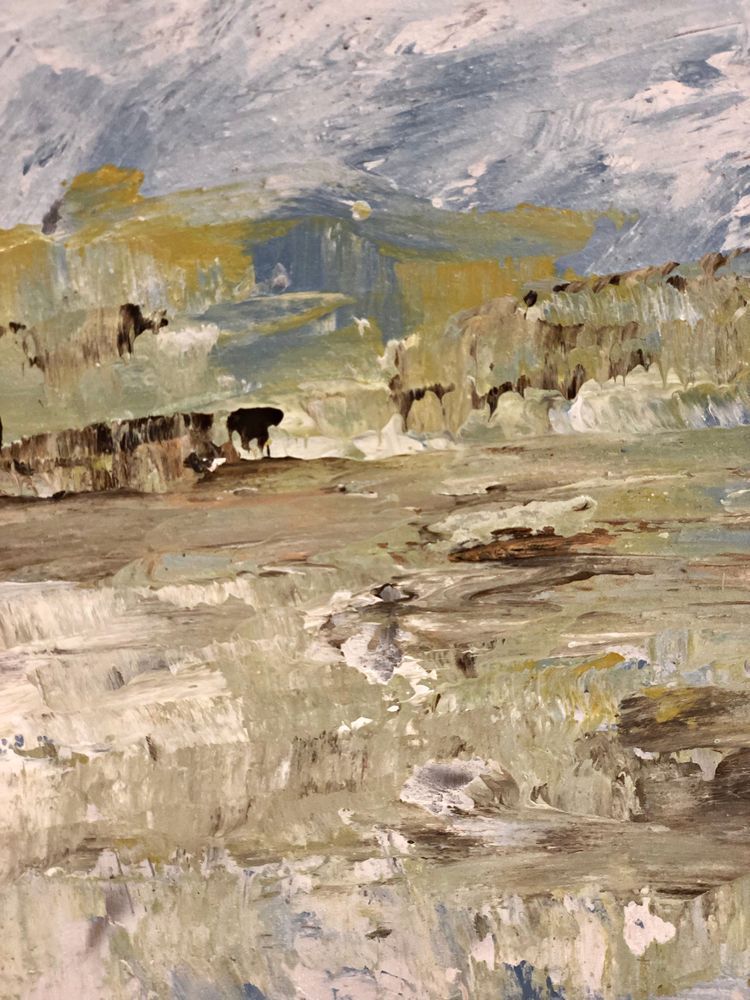 Cliffside   Vertical Art | Lisa T, LLC dba Studio Artistica