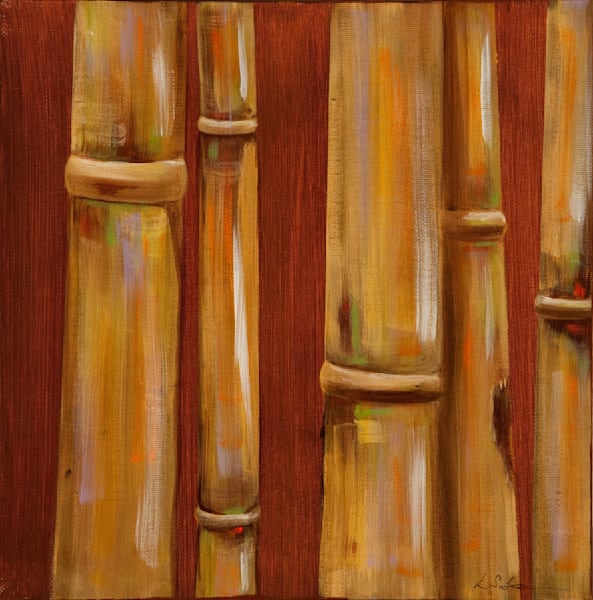 Travels In Bamboo: Crimson Art | Lisa T, LLC dba Studio Artistica