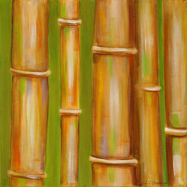 Travels In Bamboo: Green Gold Art | Lisa T, LLC dba Studio Artistica
