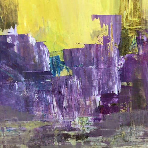 Abstracted: Amethyst Cliffs Art | Studio Artistica Lisa T, LLC
