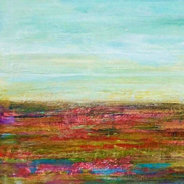 Flowers For Josh Square Art | Studio Artistica Lisa T, LLC