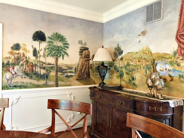 Dining Room Fresco Iii Art | Studio Artistica Lisa T, LLC