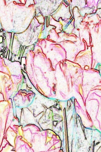 Edges Of Tulips I Art | Lisa T, LLC dba Studio Artistica