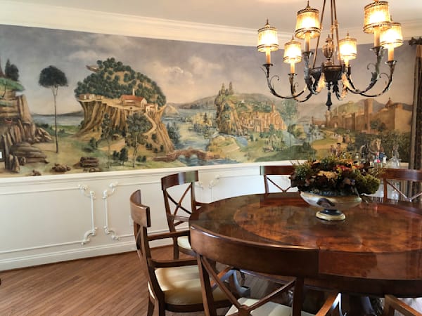 Dining Room Fresco Ii Art | Studio Artistica Lisa T, LLC