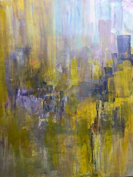 Abstracted: Amethyst City Art | Studio Artistica Lisa T, LLC