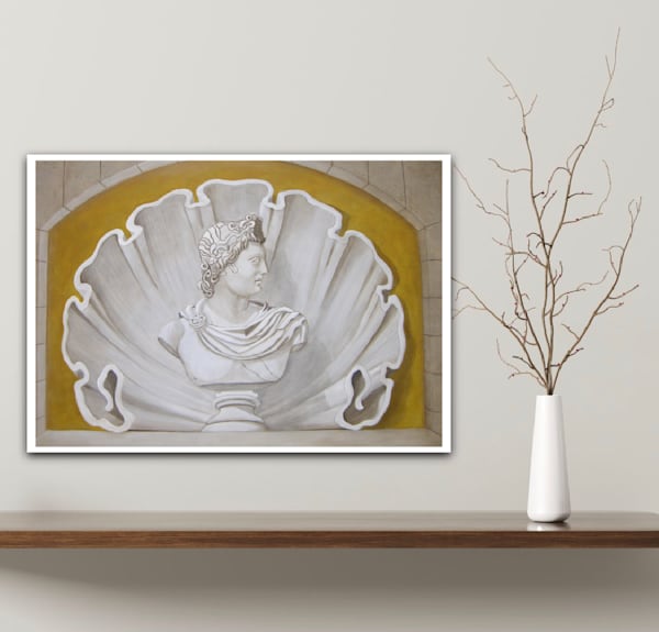 Bust In Shell Art | Studio Artistica Lisa T, LLC