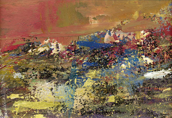 Abstracted: Red Sky Art | Studio Artistica Lisa T, LLC