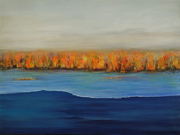 Sunday Morning In The Blue Art | Lisa T, LLC dba Studio Artistica
