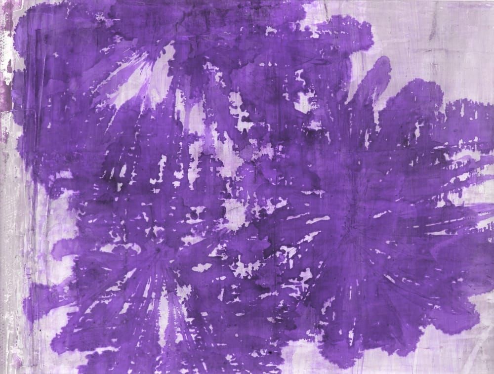 Big Bloom: Violet Art | Lisa T, LLC dba Studio Artistica