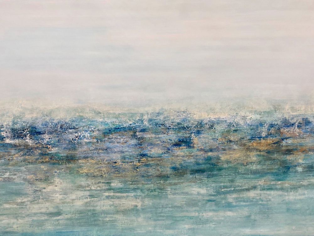 Wave:  Warm Art | Lisa T, LLC dba Studio Artistica