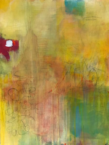 Scribbles: Yellow Scribbles Art | Lisa T, LLC dba Studio Artistica
