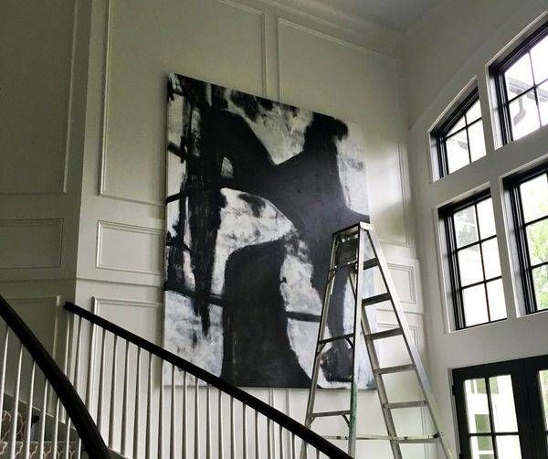 Large Scale Art Install Art | Lisa T, LLC dba Studio Artistica
