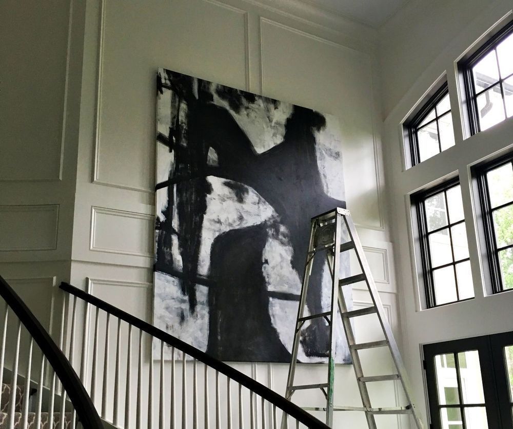 Large Scale Art Install Art | Lisa T, LLC dba Studio Artistica