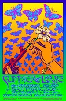 Summer Of Love 2007 12x18 Inch Poster Signed | markhensonart