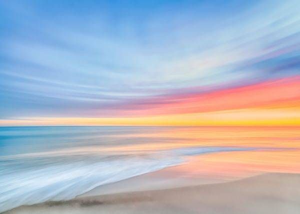 South Beach Pastel Sunset Ethereal Art | Michael Blanchard Inspirational Photography - Crossroads Gallery