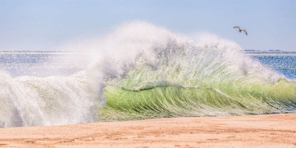 Long Point Wave Art | Michael Blanchard Inspirational Photography - Crossroads Gallery