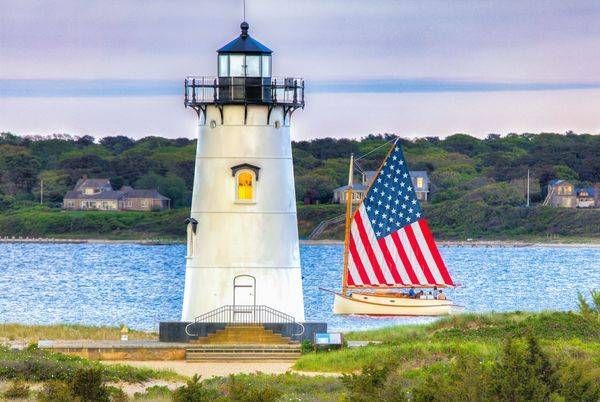 Edgartown Light Summer Tigris Art | Michael Blanchard Inspirational Photography - Crossroads Gallery
