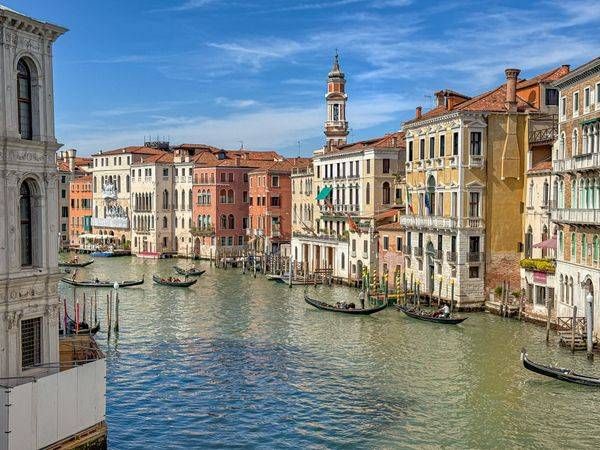 Venice Canal And Gondolas Art | Michael Blanchard Inspirational Photography - Crossroads Gallery
