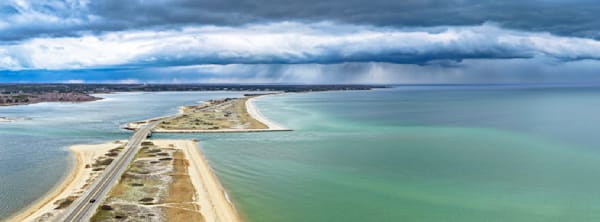 State Beach Spring Storm Panorama Art | Michael Blanchard Inspirational Photography - Crossroads Gallery